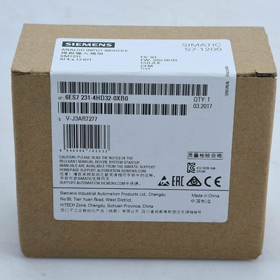 6ES7231-4HD32-0XB0 SIMATIC S7-1200 Analog Input Module SM 1231 PLC Module 6ES7 231-4HD32-0XB0