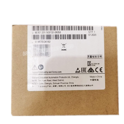 6ES7 231-5QF32-0XB0 Simatic S7-1200 Analog Input Module 6ES7231-5QF32-0XB0 Sealed In Box 1 Year Warranty