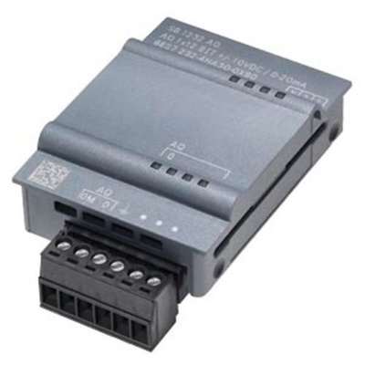 Siemens 6ES7 232-4HA30-0XB0 SIMATIC S7-1200 Analog Output SB 1232 1 AO 10VDC (12 BIT RES) OR 0-20 MA (11 BIT RES)