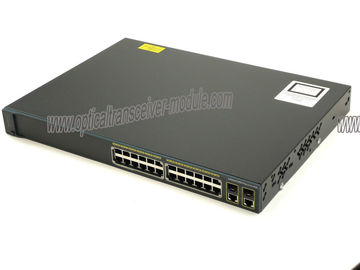 WS-C2960+24PC-L Cisco Catalyst Fiber Optic Switch , Ethernet Switch With Fiber Port