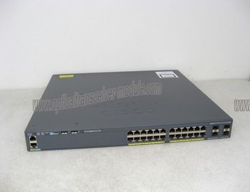 4 Expansion Slots SFP Fiber Switch CISCO SwitchWS-C2960XR-24PS-I 1.8" Height