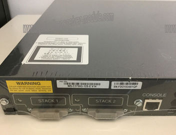 CISCO Switch WS-C3750G-12S-E 12 Port Fiber Optic Switch High Efficiency 1000Mbps / 1Gbps