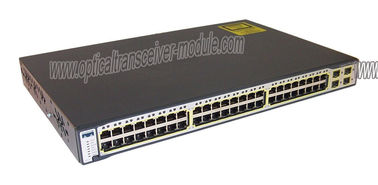 Cisco Ethernet Switch Cisco WS-C3750G-48TS-E High Speed EmI 48 Port Excellent Scalability