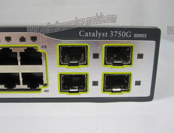 Cisco Ethernet Switch Cisco WS-C3750G-48TS-E High Speed EmI 48 Port Excellent Scalability