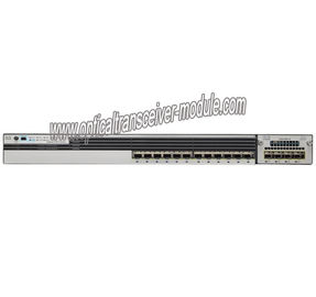 Cisco Ethernet Network Switch WS-C3750X-12S-S With 350W AC Power Supply