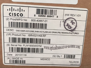 Professional 2 Ports Cisco Router Xenpak Switches 4300 Series ISR4321/K9