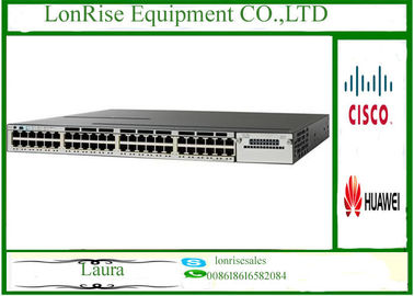 Cisco Network Switch WS-C3750X-48PF-S Catalyst 48 Port Gigabit Poe Switch w/IP Services Per Lic