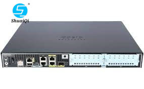 Cisco ISR4321/K9 4G DRAM IP Base 50Mbps-100Mbps System Throughput 2 WAN/LAN Ports