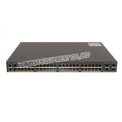 Cisco WS-C2960X-48LPS-L Catalyst 2960-X Switch 48 GigE PoE 370W 4 X 1G SFP LAN Base