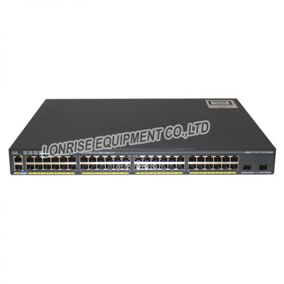 Cisco WS-C2960X-48LPD-L Catalyst 2960-X Switch 48 GigE PoE 370W 2 X 10G SFP+ LAN Base