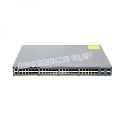 Cisco WS-C2960X-48FPS-L Catalyst 2960-X Switch 48 GigE PoE 740W 4 X 1G SFP LAN Base