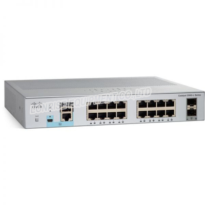 Cisco WS-C2960L-16TS-LL Catalyst 2960-L Switch 16 Port GigE 2 X 1G SFP LAN Lite