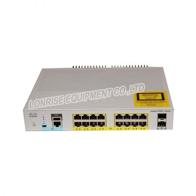 Cisco WS-C2960L-16PS-LL Catalyst 2960-L Switch 16 Port GigE With PoE 2 X 1G SFP LAN Lite