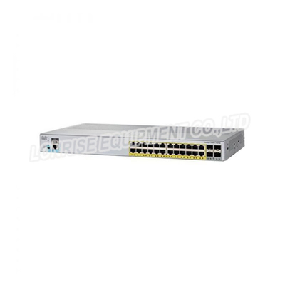 Cisco WS-C2960L-24PQ-LL 2960L Switch 24 Port GigE PoE+4x10G SFP+Lan Lite