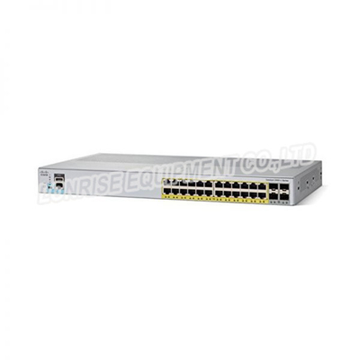 Cisco WS-C2960L-24PQ-LL 2960L Switch 24 Port GigE PoE+4x10G SFP+Lan Lite