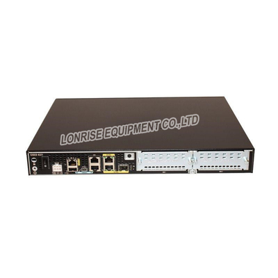 ISR4321/K9 50Mbps-100Mbps System Throughput 2 WAN/LAN Ports Multi-Core CPU