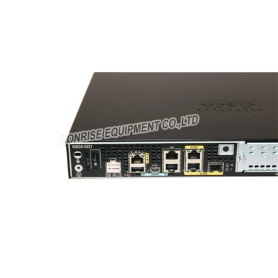 ISR4321/K9 50Mbps-100Mbps System Throughput 2 WAN/LAN Ports Multi-Core CPU