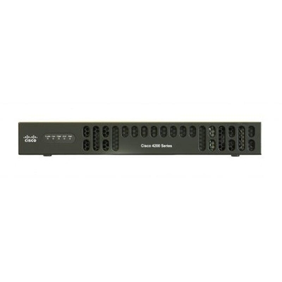 ISR4221/K9 35Mbps-75Mbps System Throughput 2 WAN/LAN Ports 1 SFP Port