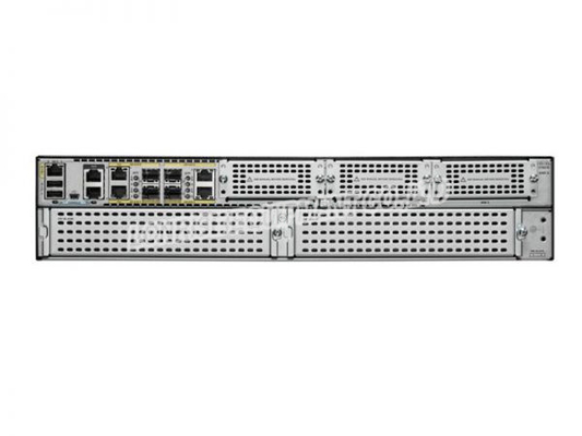 Cisco ISR4451-X/K9 ISR 4451 4GE 3NIM 2SM 8G FLASH 4G DRAM 1-2G System Throughput 4 WAN/LAN Ports