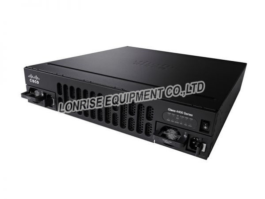 Cisco ISR4451-X/K9 ISR 4451 4GE 3NIM 2SM 8G FLASH 4G DRAM 1-2G System Throughput 4 WAN/LAN Ports