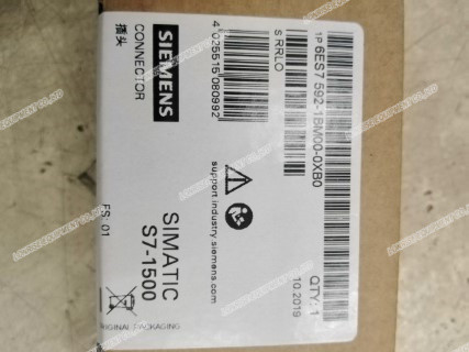 SIEMENS 6ES7592-1BM00-0XB0 PLC Industrial Control Original new SIMATIC S7-1500 Front connector