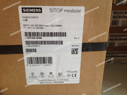 SIEMENS PLC Industrial Control 6EP1436-3BA00 original new SITOP modular 20 A Stabilized power supply