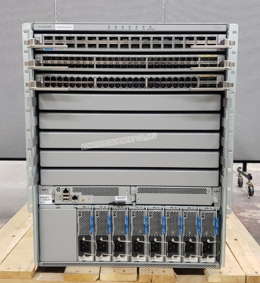 New Original Cisco N9K-C9508-B3-E Nexus 9508 Chassis Bundle with 1 SupB, 3 PS, 2 SC, 4 FM-E, 3 Fan