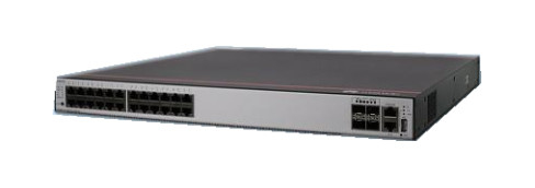 S5335-S24T4X Huawei S5735-S Switch 24 X 10/100/1000BASE-T Ports, 4 X 10 GE SFP+ Ports, Without Power Module