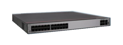 S5335-S24T4X Huawei S5735-S Switch 24 X 10/100/1000BASE-T Ports, 4 X 10 GE SFP+ Ports, Without Power Module