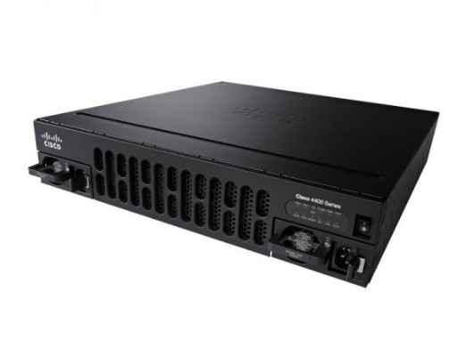 ISR4451-X/K9 Cisco ISR 4451 (4GE,3NIM,2SM,8G FLASH,4G DRAM), 1-2G System Throughput, 4 WAN/LAN Ports, 4 SFP Ports