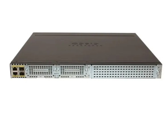 ISR4431-AX/K9 500Mbps-1Gbps system throughput  4 WAN/LAN ports  4 SFP ports  multi-Core CPU  Dual-power  Security