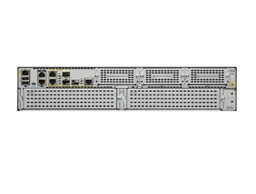 ISR4351/K9  200Mbps-400Mbps System Throughput  3 WAN/LAN Ports  3 SFP Ports  Multi-Core CPU 2 Service Module Slots