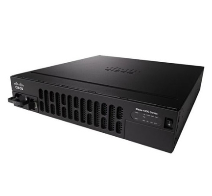 ISR4351/K9  200Mbps-400Mbps System Throughput  3 WAN/LAN Ports  3 SFP Ports  Multi-Core CPU 2 Service Module Slots