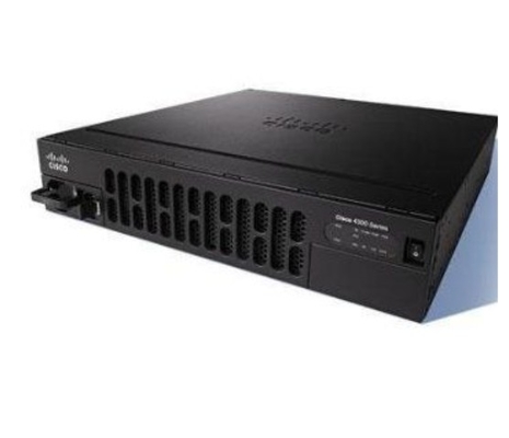 ISR4351-V/K9 200Mbps-400Mbps system throughput  3 WAN/LAN ports  3 SFP ports  multi-Core CPU 2 service module slots