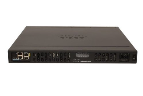 ISR4331/K9 Cisco 4000 Router  100Mbps-300Mbps System Throughput  3 WAN/LAN Ports  2 SFP Ports  Multi-Core CPU