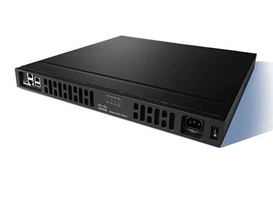 ISR4221/K9  35Mbps-75Mbps System Throughput  2 WAN/LAN Ports  1 SFP Port  Multi-Core CPU  2 NIM