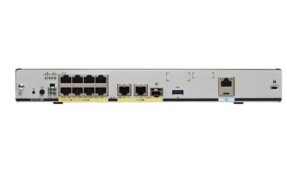 C1111-8P Cisco 1100 Series Integrated Services Routers 8 Ports Dual GE WAN Ethernet Router