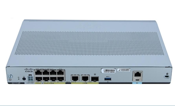 C1111-8P Cisco 1100 Series Integrated Services Routers 8 Ports Dual GE WAN Ethernet Router