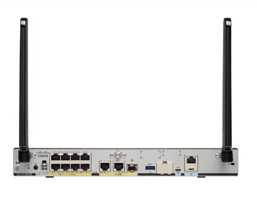 C1111-8PLTEEA  Cisco 1100 Series Integrated Services Routers Dual GE SFP Router W/ LTE Adv SMS/GPS EMEA &amp; NA