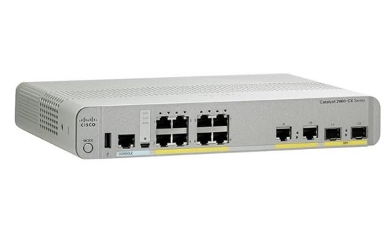 WS-C2960CX-8TC-L 8 Gigabit Ethernet Ports  2 1G SFP And 2 1G Copper Uplinks  Enhanced Limited