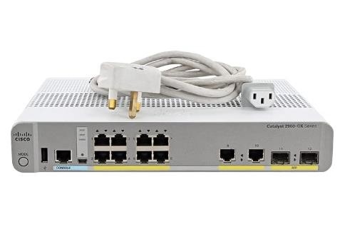 WS-C2960CX-8TC-L 8 Gigabit Ethernet Ports  2 1G SFP And 2 1G Copper Uplinks  Enhanced Limited