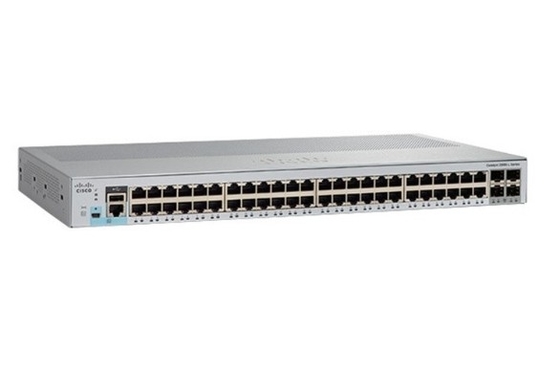 WS-C2960L-48TS-LL Catalyst 2960-L Switch 48 Port GigE  4 X 1G SFP  LAN Lite (Asia Pacific P/N: WS-C2960L-48TS-AP)
