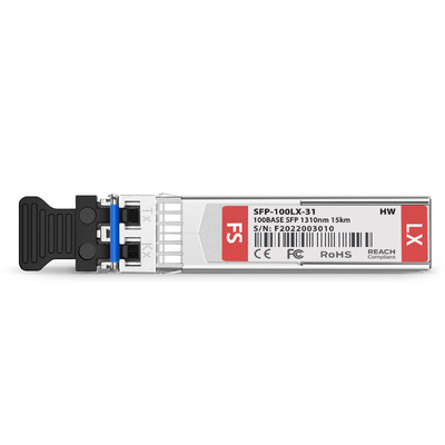 Huawei eSFP-FE-LX-SM1310 Compatible OC-3/STM-1 IR-1 SFP 1310nm 15km DOM LC SMF Transceiver Module