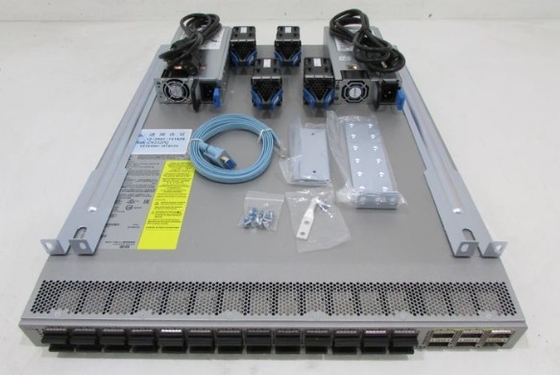 N9K-C9332PQ  C9332PQ 32 x QSFP+ Ports 40GBase-X Layer 3 Managed 1U Rack-mountable Gigabit Ethernet Net