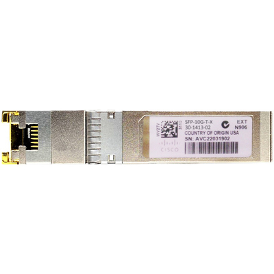 Cisco SFP-10G-T-X Compatible 10GBase-T SFP+ 30m RJ45 CAT7 EXT Transceiver Module