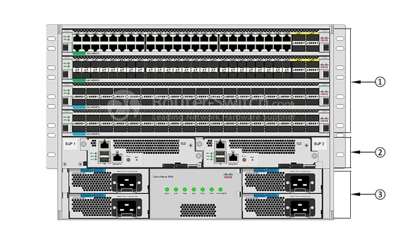 N9K-C9504 Cisco Nexus 9500 Series Switch Cisco Nexus 9500 Series Switch Chassis with 8 line card slots