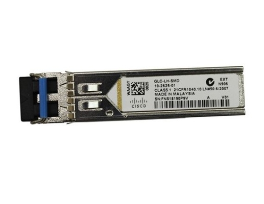 GLC-LH-SMD Compatible 1000BASE-LX/LH SFP 1310nm 10km Industrial DOM Duplex LC SMF Transceiver Module