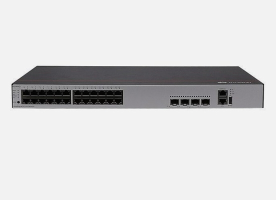 S5735-L24P4S-A1 Huawei S5700 Series Switches 24 10/100 / 1000Base-T Ethernet Port  4 Gigabit SFP POE + AC Power Supply