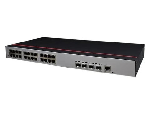 S5735-L24P4S-A1 Huawei S5700 Series Switches 24 10/100 / 1000Base-T Ethernet Port  4 Gigabit SFP POE + AC Power Supply