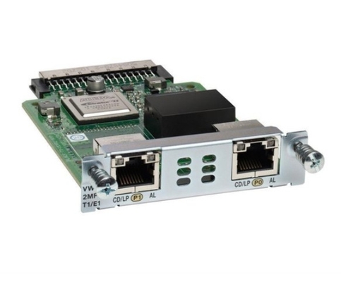 VWIC3-2MFT-G703  Cisco Voice/WAN Card  2 T1/E1 Interfaces For Cisco ISR 2 1900/2900/3900 Series Platform